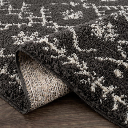 Godalming Black Plush Carpet - Decor Addict, LLC