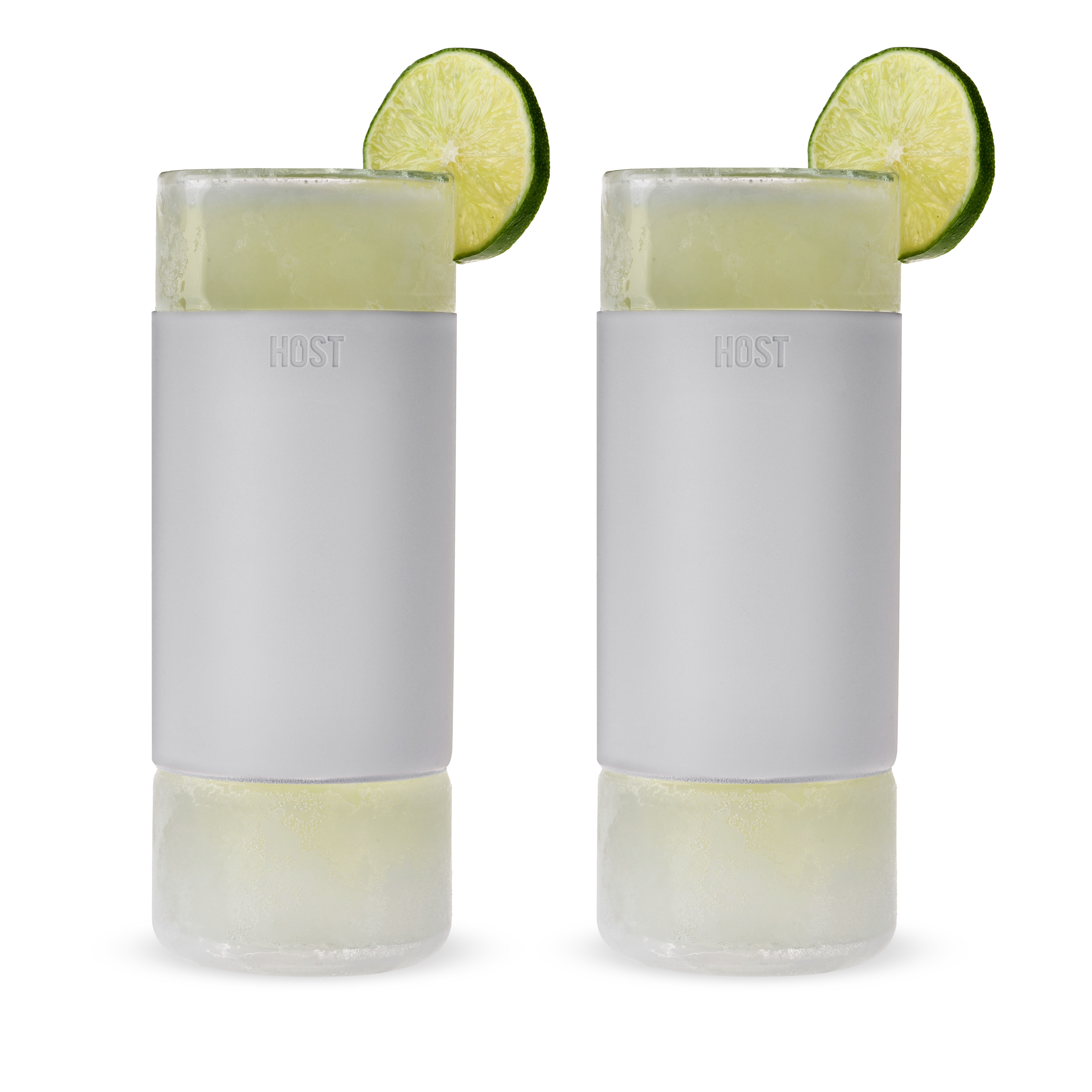 Glass Highball FREEZE™ in Gray, Set of 2 - Decor Addict, LLC