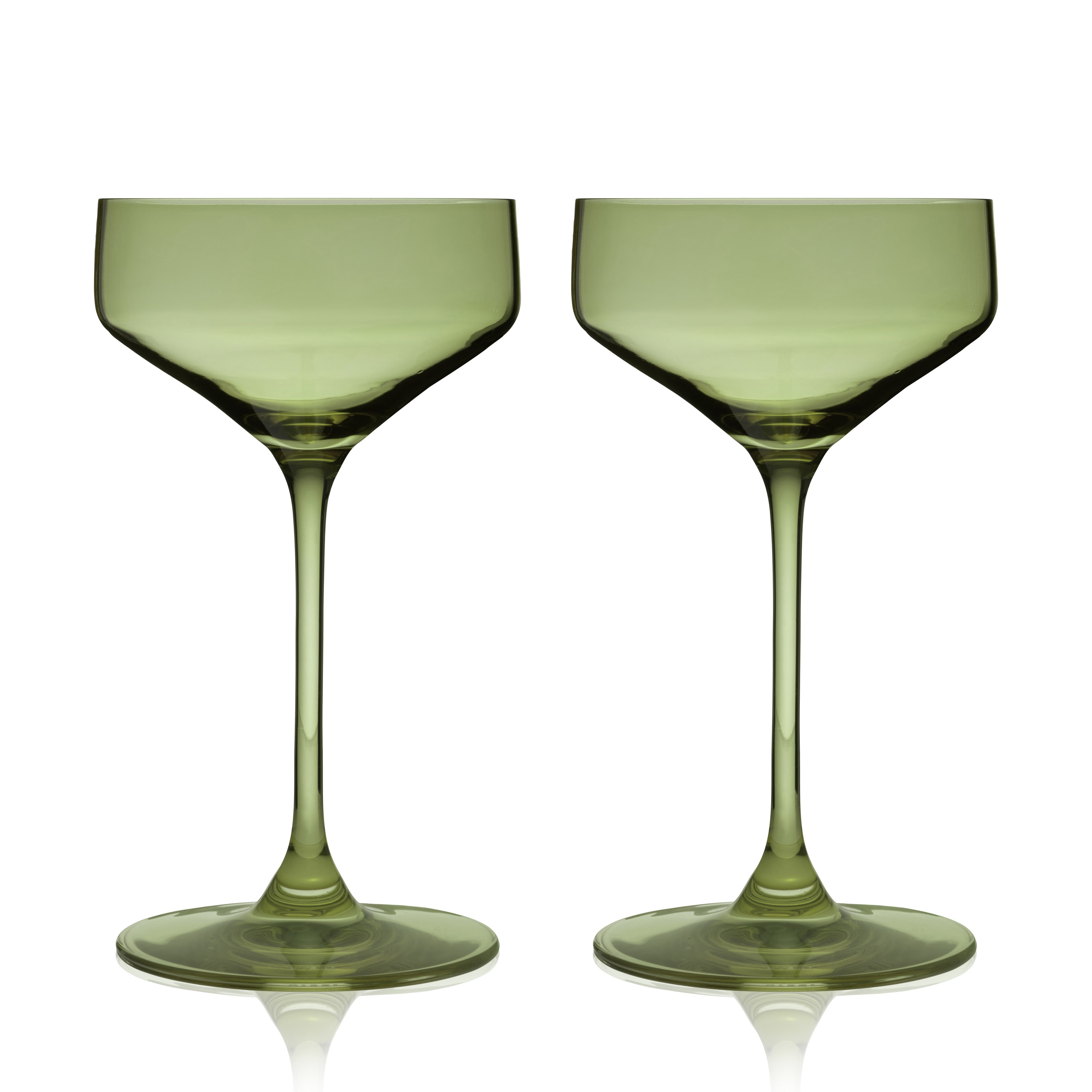 Reserve Nouveau Crystal Coupe Glasses - Thumbnail 2