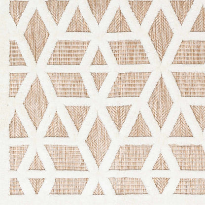 Nuri Tan Outdoor Rug - Decor Addict, LLC