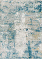 Duval Blue Abstract Area Rug - Decor Addict, LLC