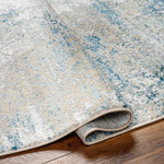 Duval Blue Abstract Area Rug - Decor Addict, LLC