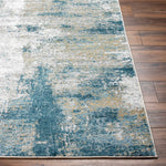 Duval Blue Abstract Area Rug - Decor Addict, LLC