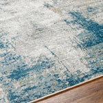 Duval Blue Abstract Area Rug - Decor Addict, LLC