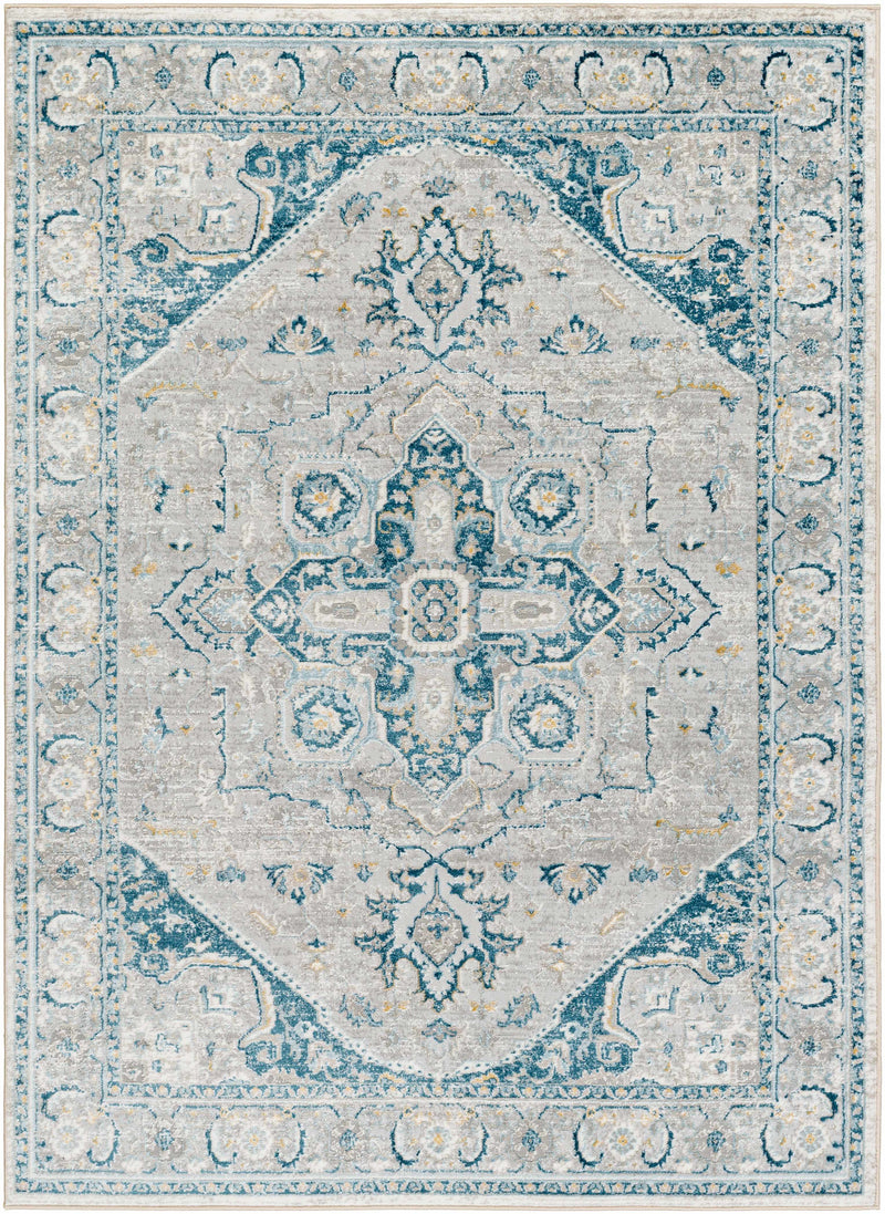 Liverpool Blue Area Rug - Decor Addict, LLC