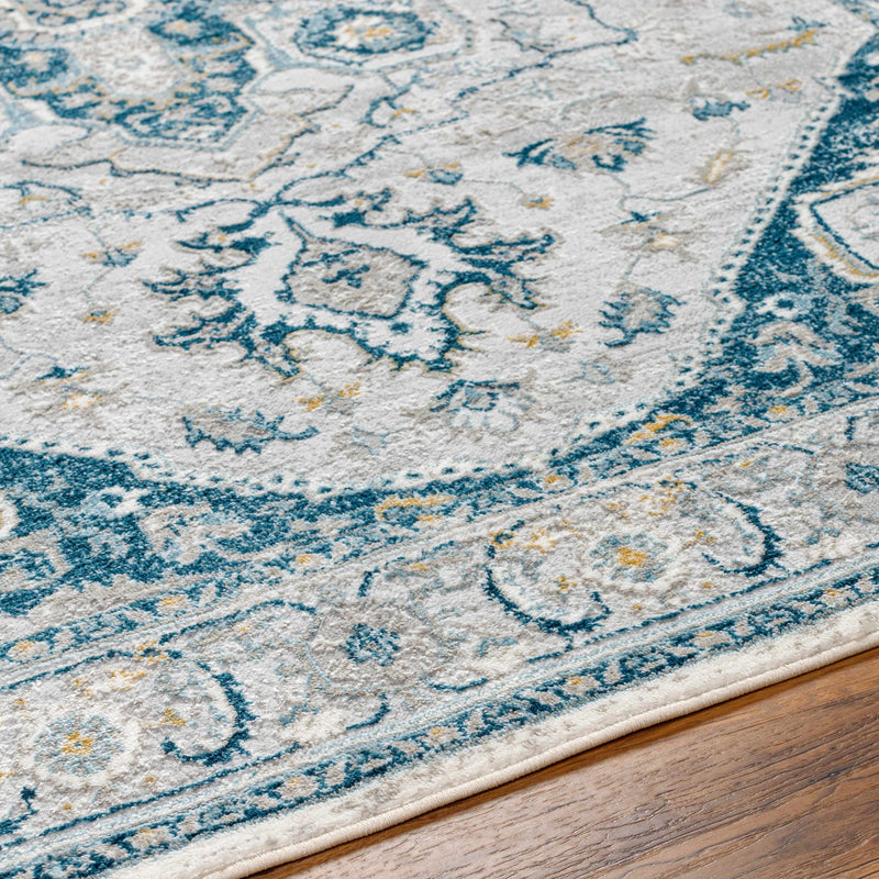 Liverpool Blue Area Rug - Decor Addict, LLC