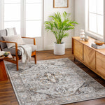 Liverpool Dark Gray Area Rug - Decor Addict, LLC