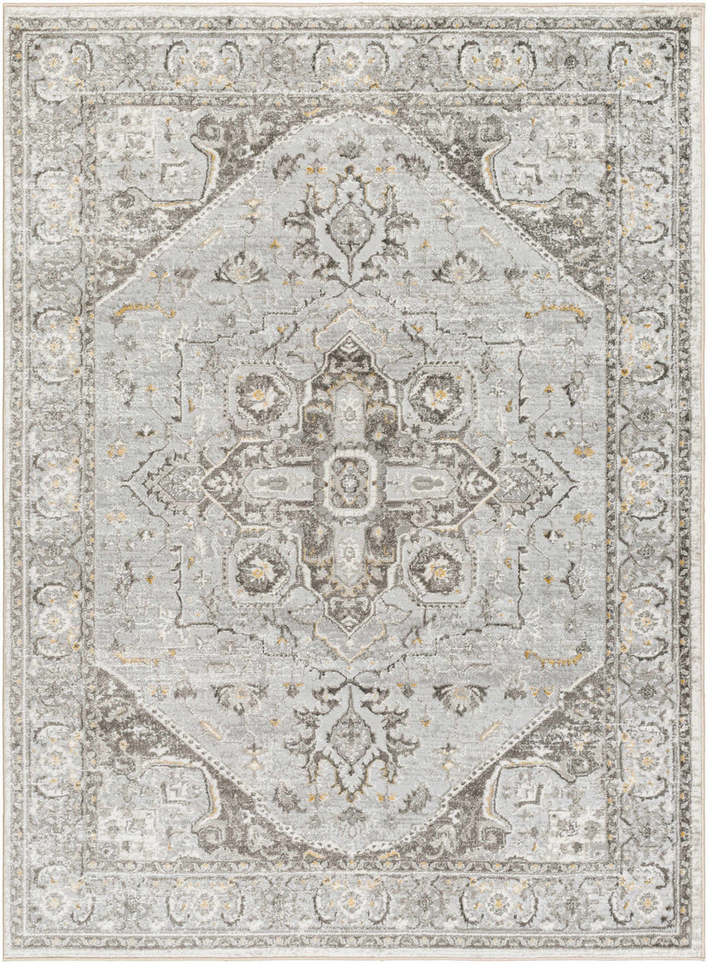 Liverpool Light Gray Area Rug - Decor Addict, LLC