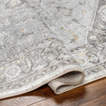 Liverpool Light Gray Area Rug - Decor Addict, LLC