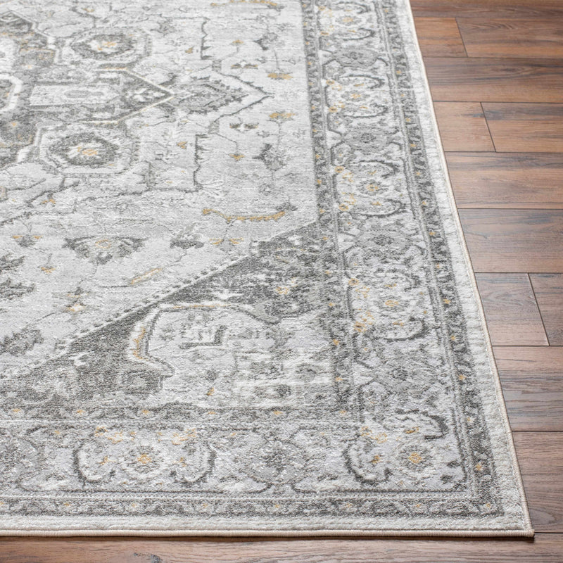 Liverpool Light Gray Area Rug - Decor Addict, LLC