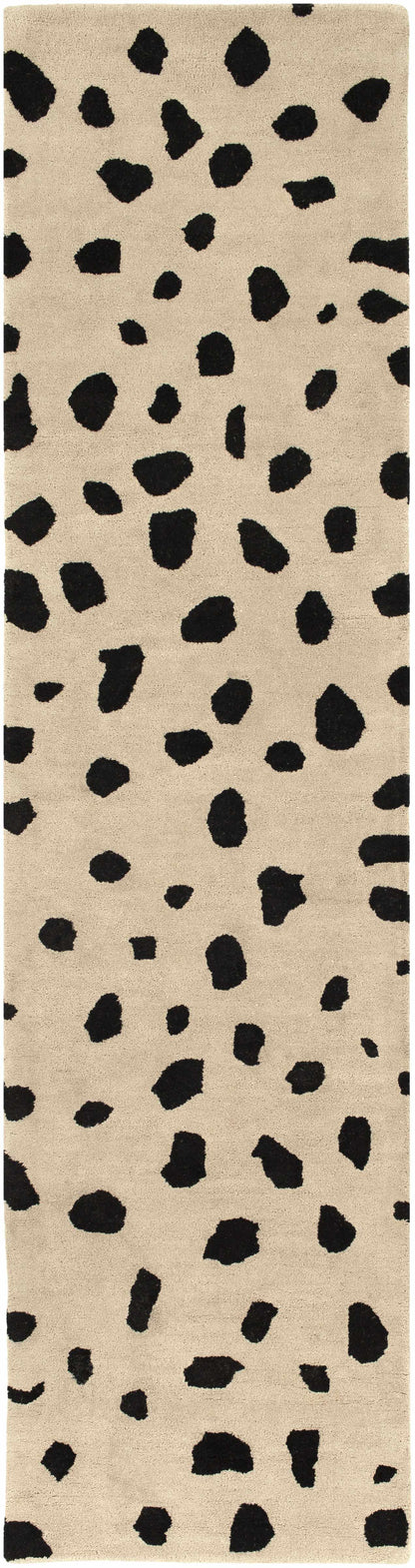 Guiseley Dalmatian Wool Area Rug - Decor Addict, LLC