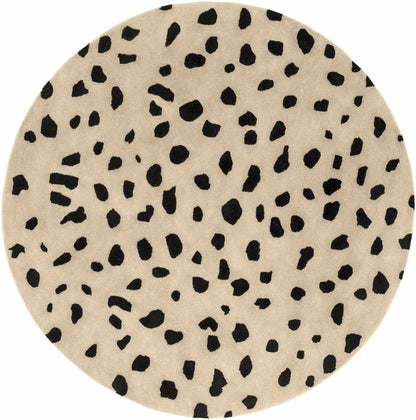 Guiseley Dalmatian Wool Area Rug - Decor Addict, LLC