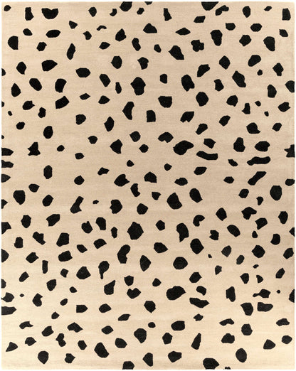 Guiseley Dalmatian Wool Area Rug - Decor Addict, LLC