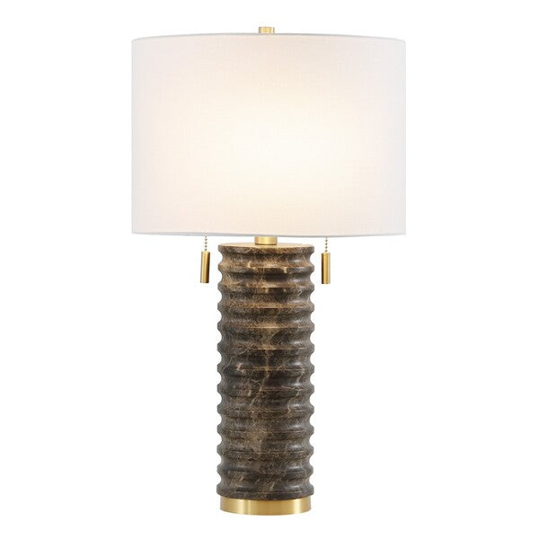 TOVA RESIN / METAL TABLE LAMP - Decor Addict, LLC