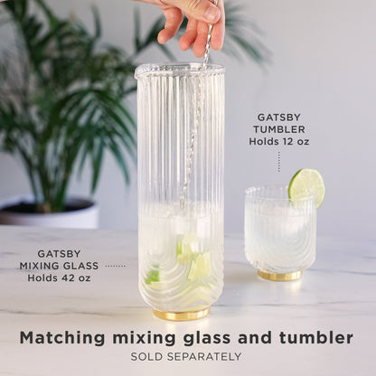 Gatsby Glass Carafe - Decor Addict, LLC