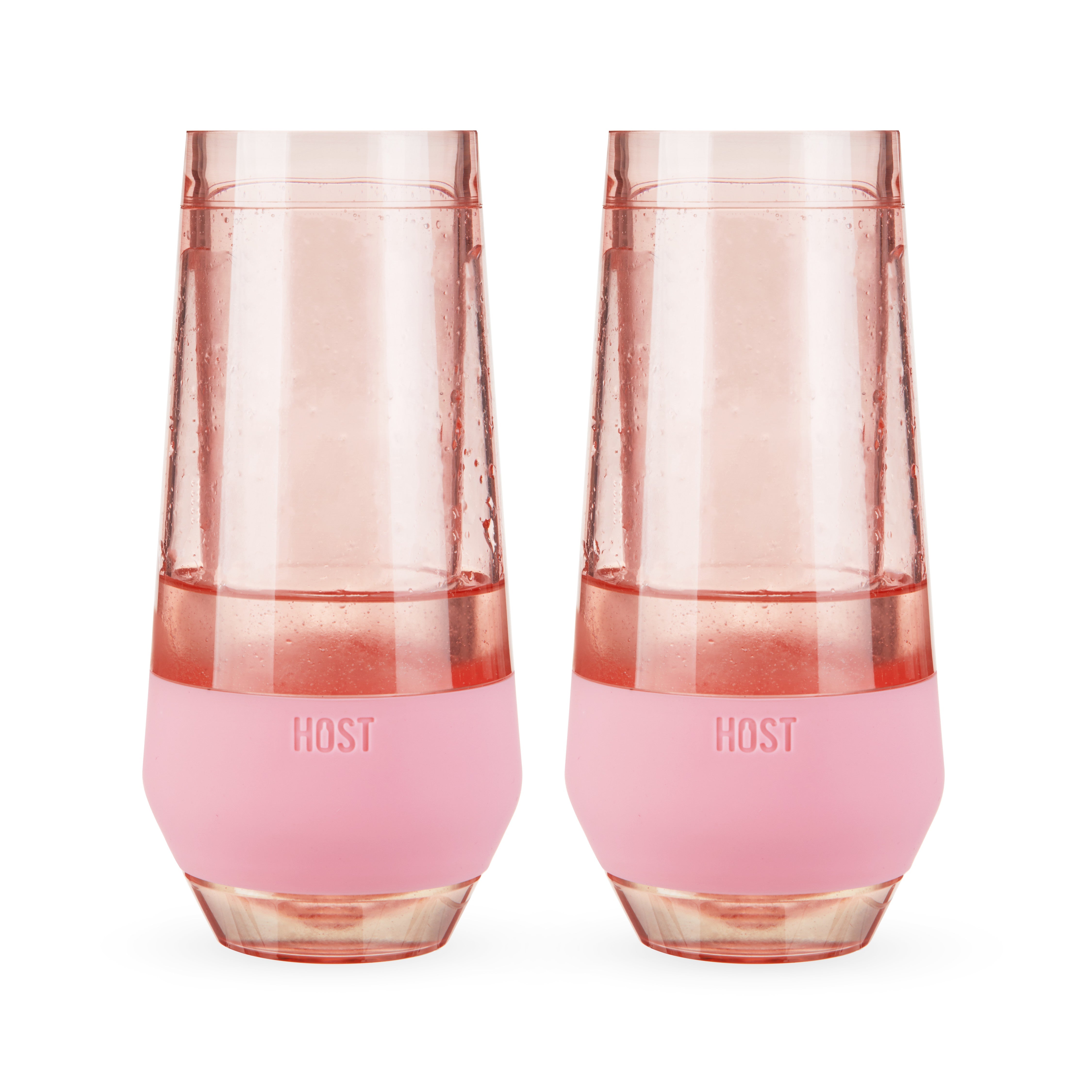 Champagne FREEZE™ in Blush Tint, Set of 2 - Decor Addict, LLC