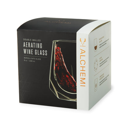 Alchemi Aerating Wine Tasting Glass - Decor Addict, LLC
