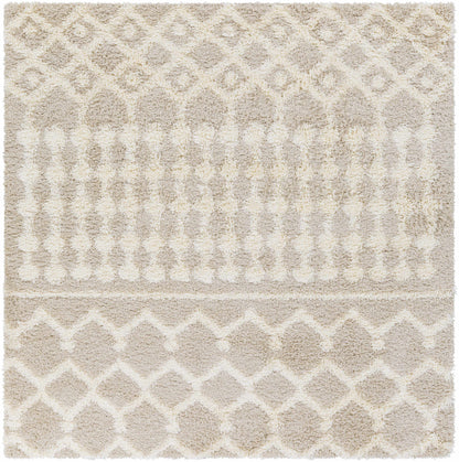 Prompton Cream Plush Area Rug - Decor Addict, LLC