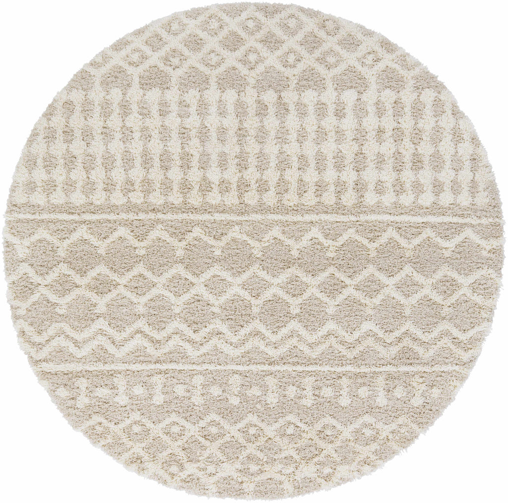 Prompton Cream Plush Area Rug - Decor Addict, LLC