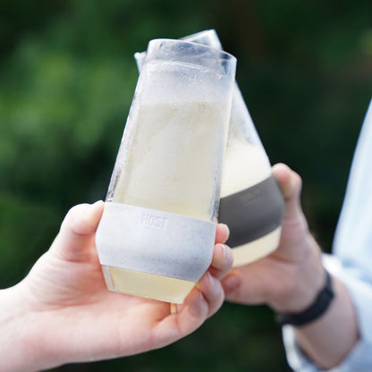 Champagne FREEZE™ in Glitter, Set of 4 - Decor Addict, LLC