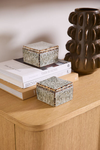 Whisper Lidded Box 4.75"x 3" - Decor Addict, LLC