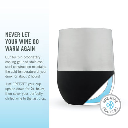 Wine FREEZE™ Pro in Stainless Steel - Decor Addict, LLC