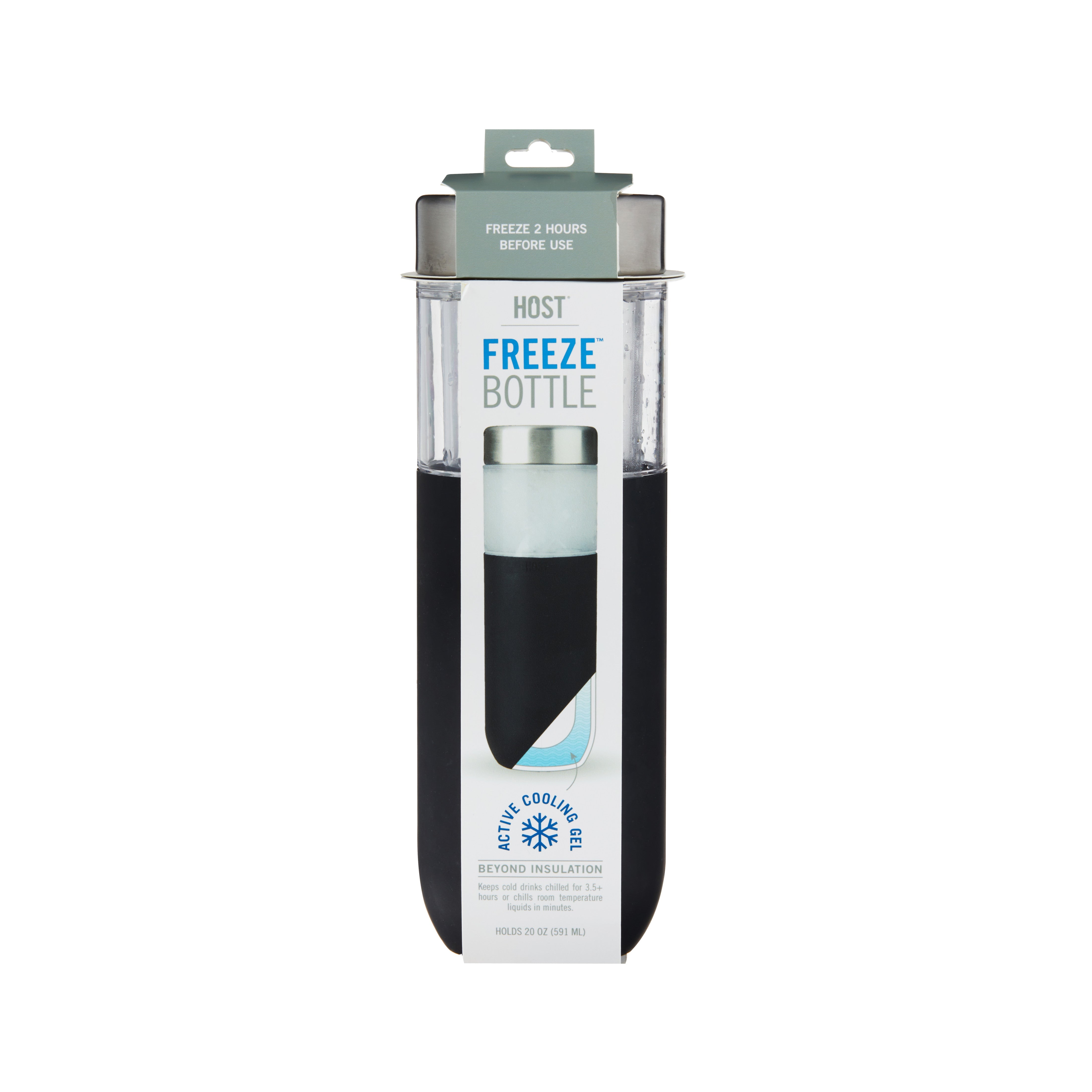 FREEZE™ Bottle in Black - Decor Addict, LLC