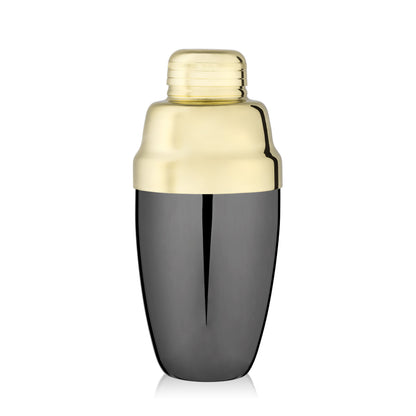 Heavyweight Cocktail Shaker in Black & Gold - Decor Addict, LLC