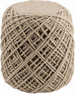 Bellingen Beige Pouf - Decor Addict, LLC