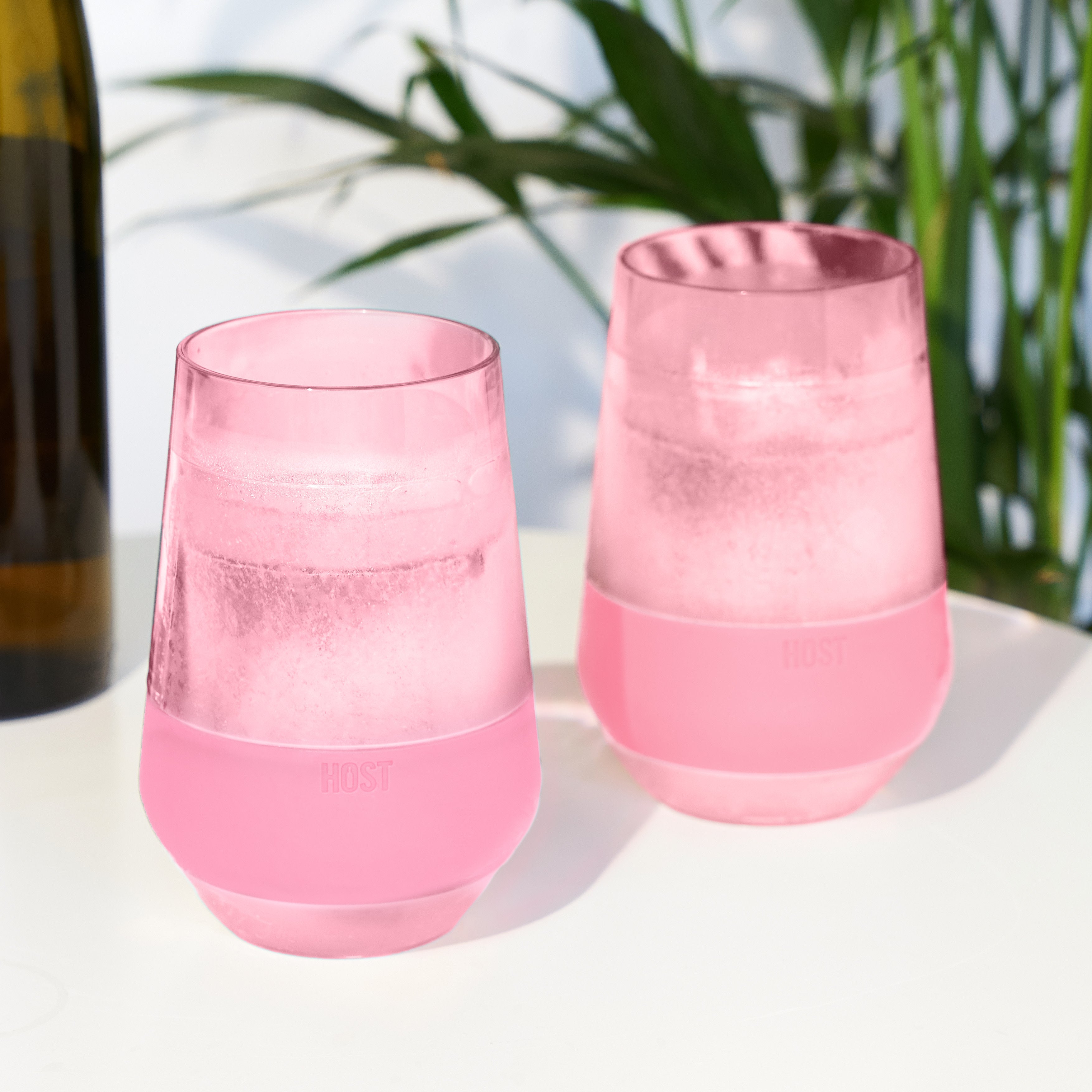 Wine FREEZE™ XL in Blush, Set of 2 - Decor Addict, LLC