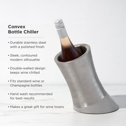 Convex Bottle Chiller - Decor Addict, LLC