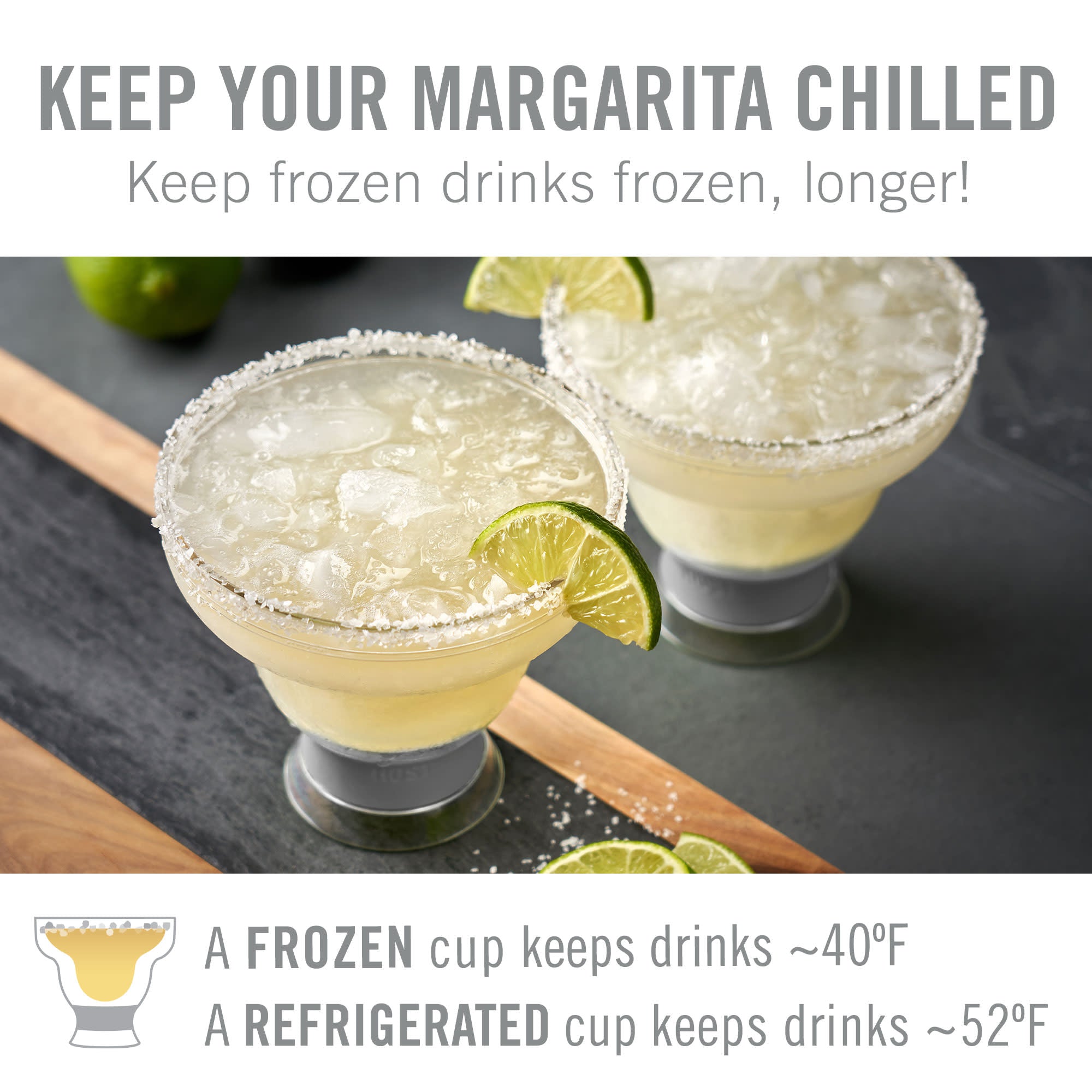 Margarita FREEZE™ in Green, Set of 2 - Decor Addict, LLC