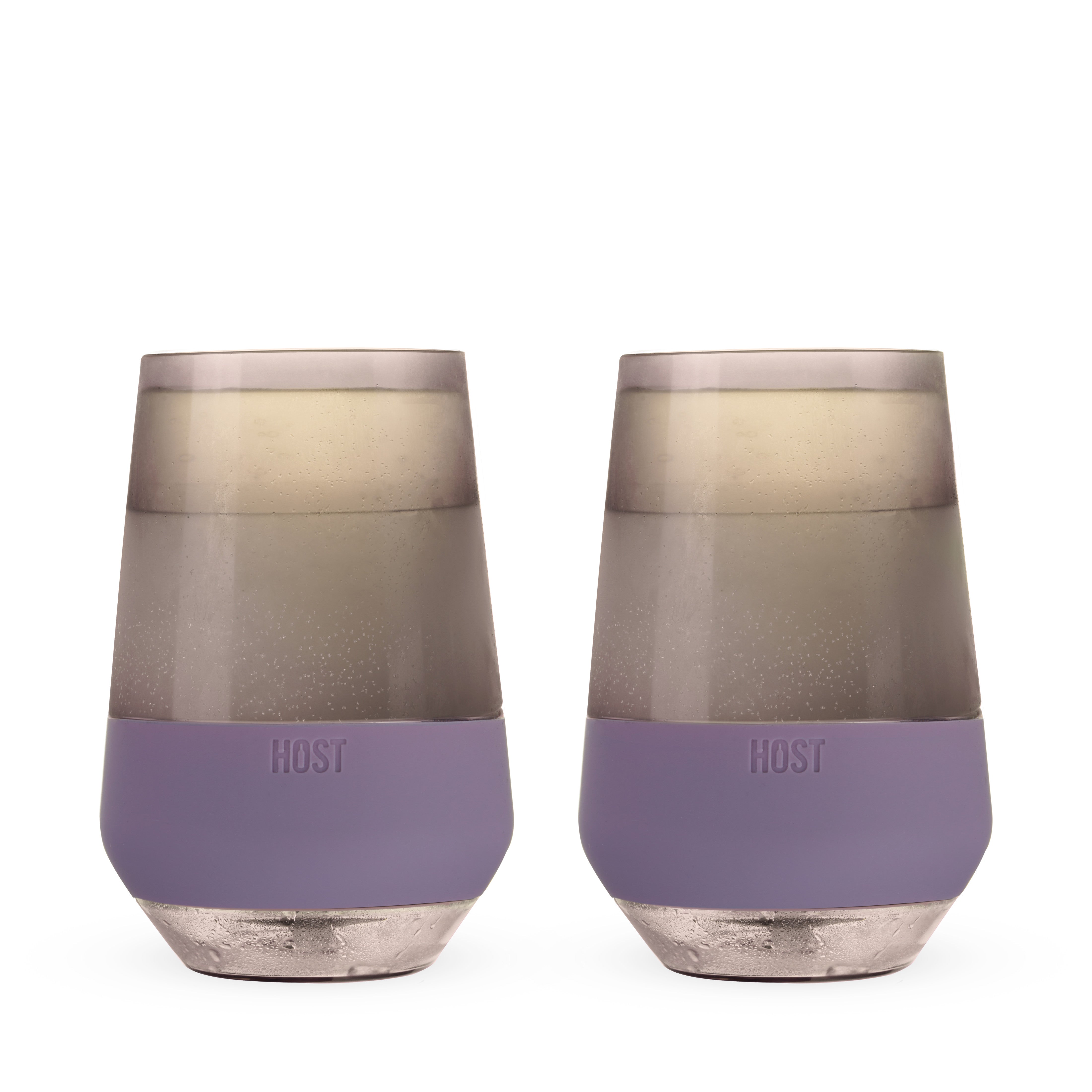 Wine FREEZE™ XL in Deep Lilac, Set of 2 - Decor Addict, LLC