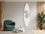 Monstera Leaves Acrylic Surfboard Wall Art