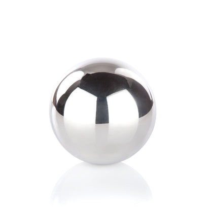 Glacier Rocks Large Stainless Steel Sphere - Decor Addict, LLC