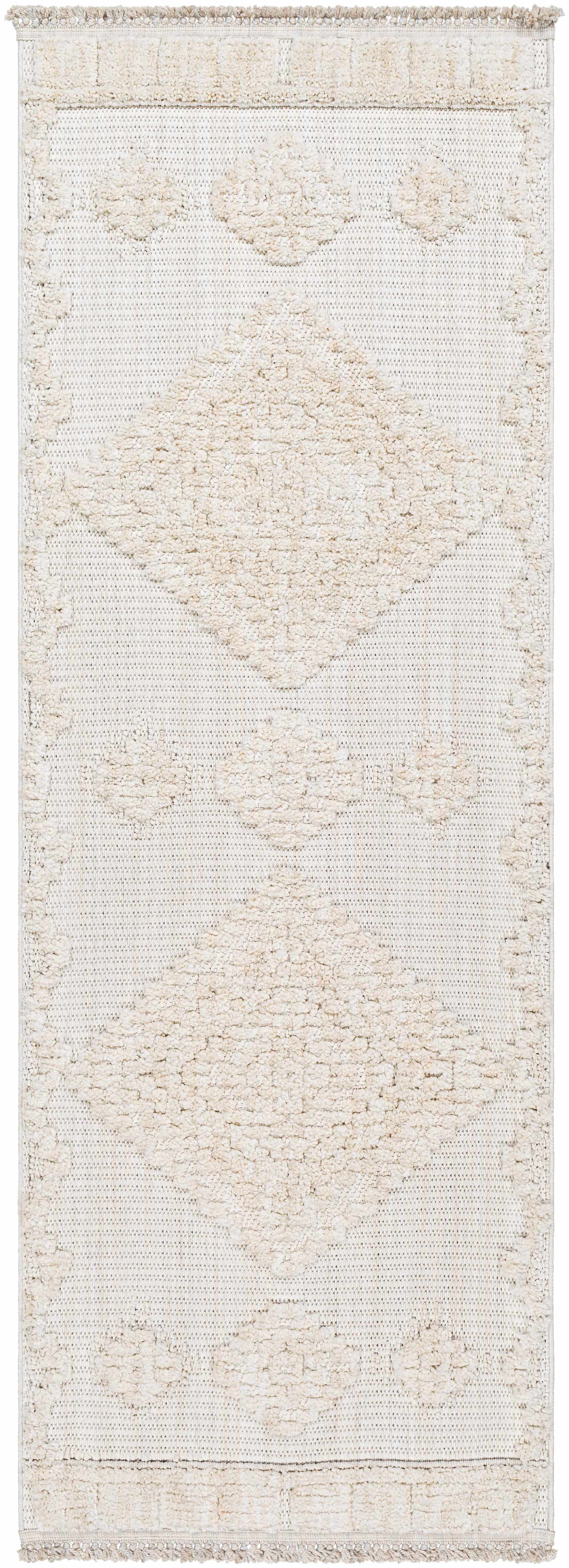 Rosales Cream High&Low Area Rug - Decor Addict, LLC