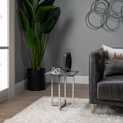 Silver Glasses Sculpture - Decor Addict, LLC