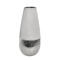 Ceramic Vase Collection, Gray/Gold - Decor Addict, LLC