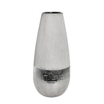 Ceramic 20" 2 Tone Vase, Gray