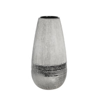 Ceramic Vase Collection, Gray/Gold - Decor Addict, LLC