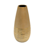 Collection de vases en céramique, gris/or