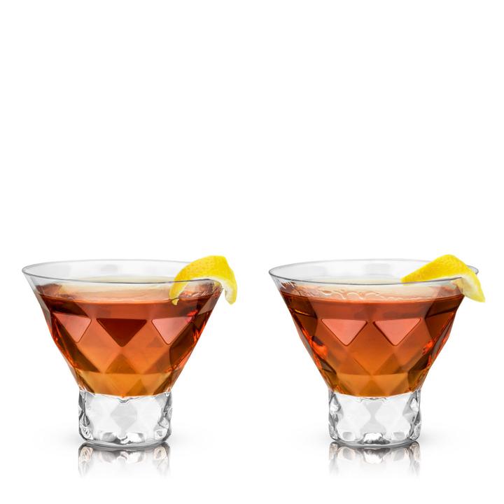Verres à martini en cristal Gem de Viski®