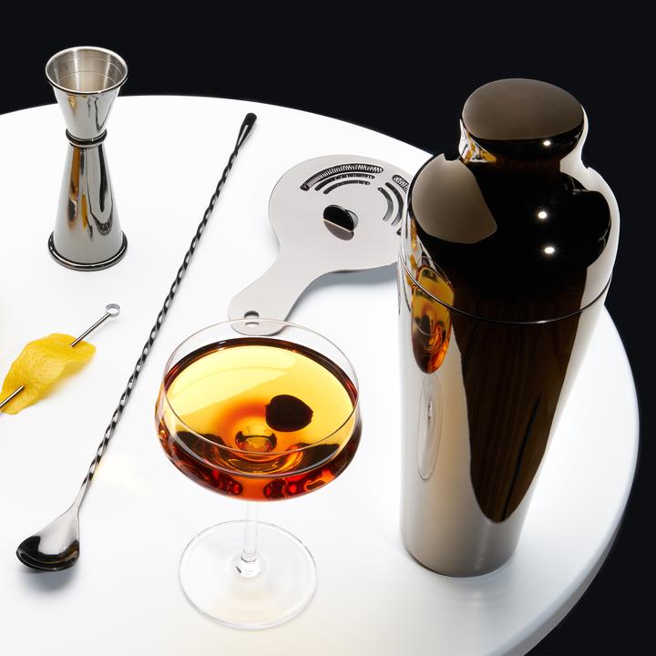 Gunmetal Parisian Cocktail Shaker by Viski®