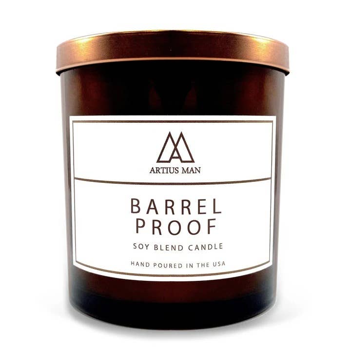 10 OZ. Manly Candles Barrel Proof