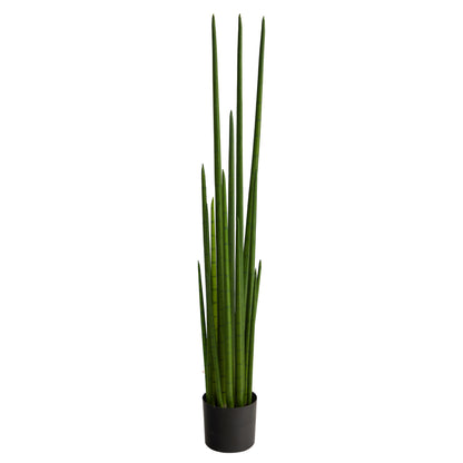 5’ Sansevieria Snake Artificial Plant - Decor Addict, LLC