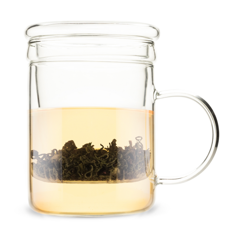 Tasse à infuseur à thé en verre Blake par Pinky Up
