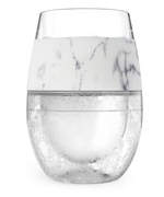 Wine FREEZE™ Cooling Cup in Marble Single de HOST