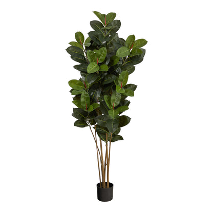 5.5’ Oak Artificial Tree UV Resistant (Indoor/Outdoor) - Decor Addict, LLC