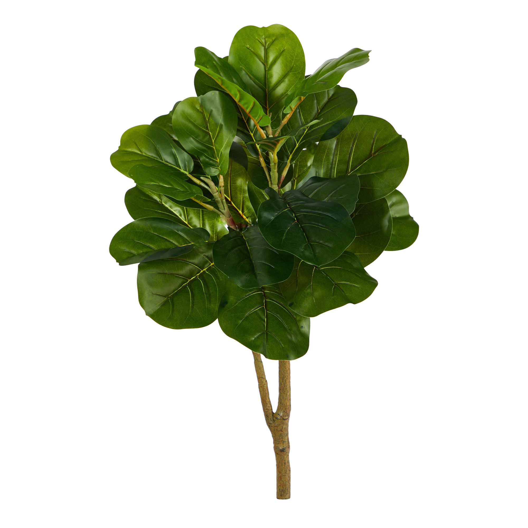 Nearly Natural 2.5 ft. Fiddle Leaf Fig Artificial Tree