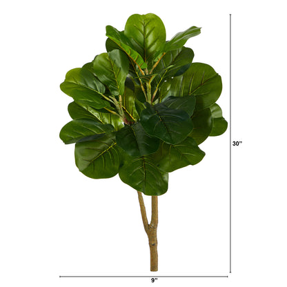 2.5’ Fiddle Leaf Fig Artificial Tree - Decor Addict, LLC